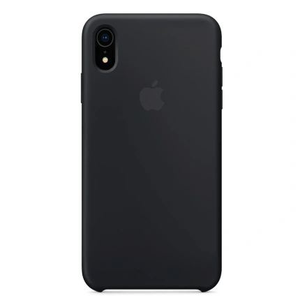 Чохол Apple iPhone XR Silicone Case LUX COPY - Black
